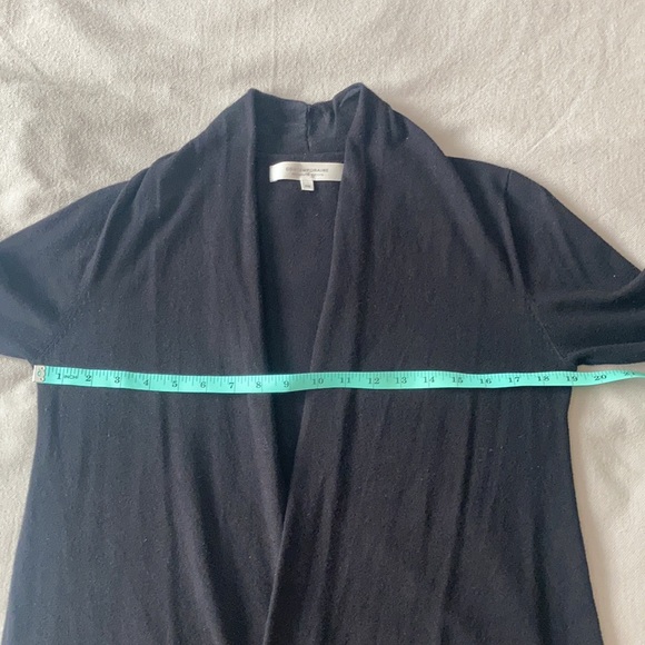Simons Open-Front Cardigan (Black) - Picture 11 of 14